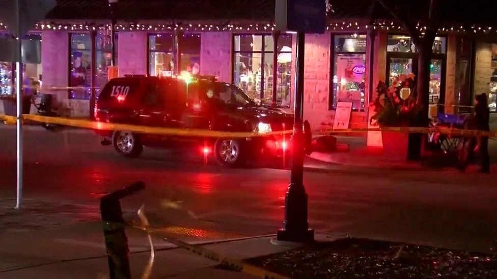 The scene in Waukesha after a car drove into a parade