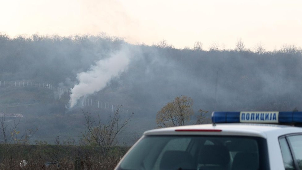eksplozija, Leštane