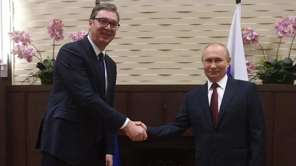 Vučić, Putin