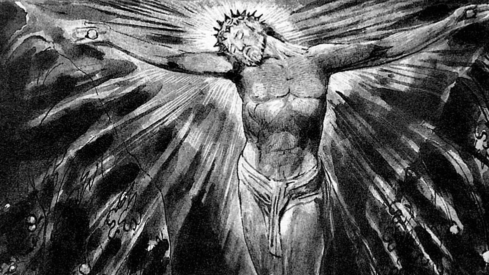 Albion zamišlja Isusovo raspeće u pesmi Jerusalim Vilijama Blejka