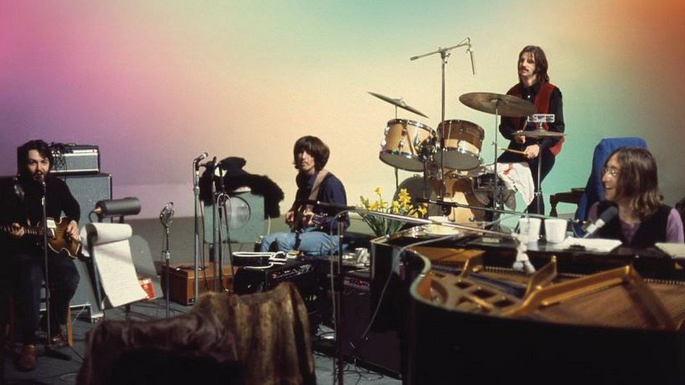 A scene from Get Back