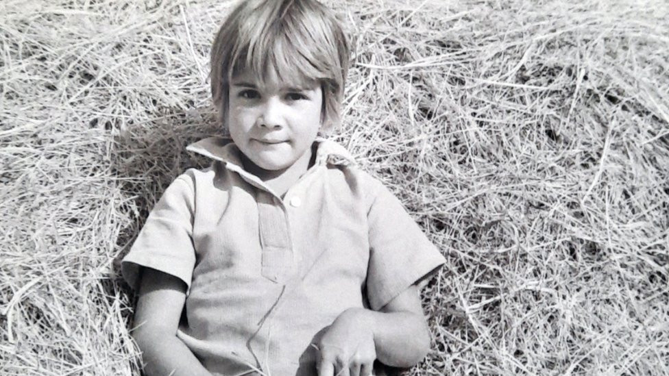 Harriet Ware-Austin as a child