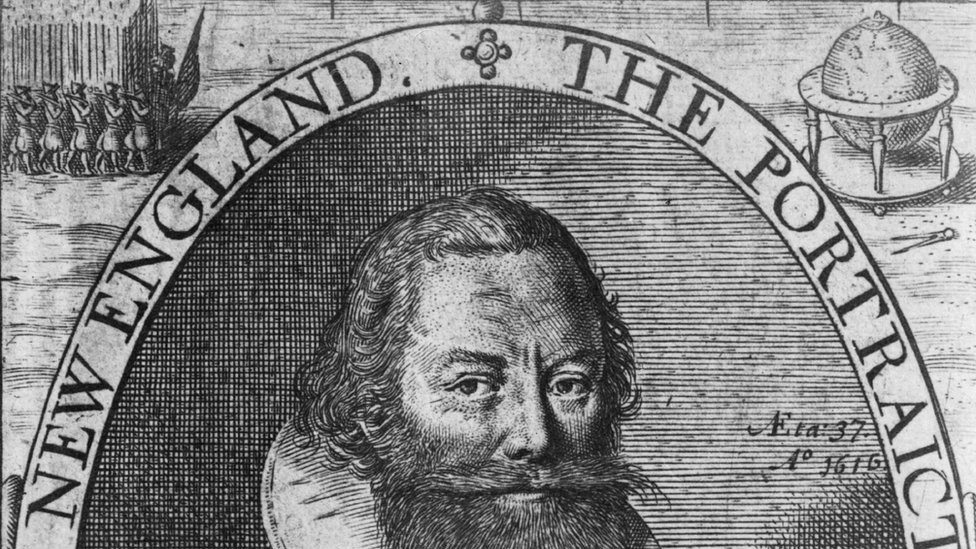 Portret Džona Smita iz 1616. godine