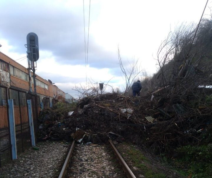 Foto/D.I. pruga Požarevac Smederevo zatrpana
