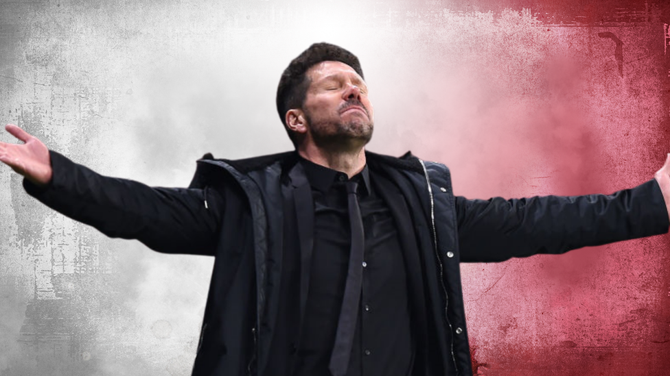 Atletico Madrid manager Diego Simeone