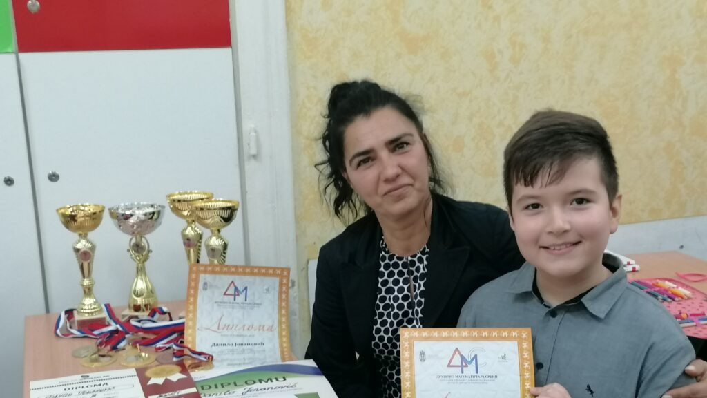 Danilo i Učiteljica Danijela RAdovnović