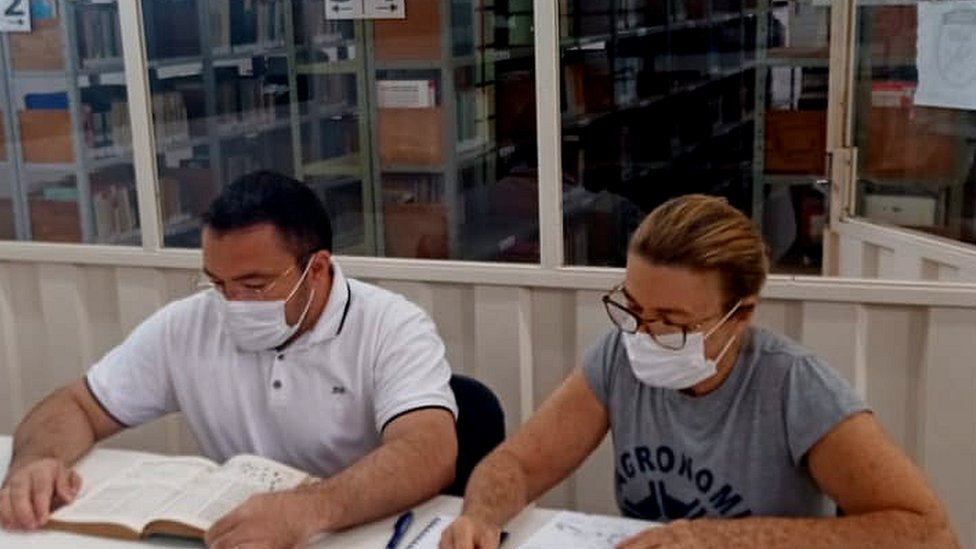 Antonia Landgraf at the university