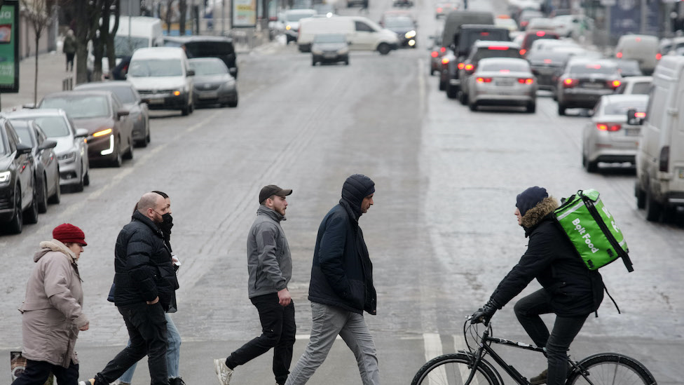 Street scene in Kyiv