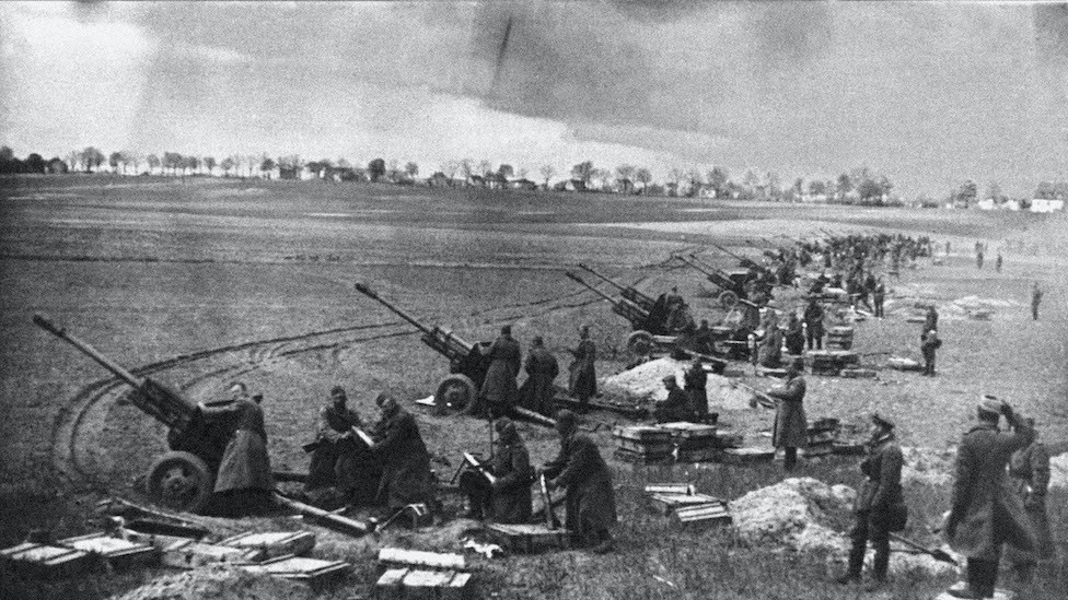 Soviets advance in 1945
