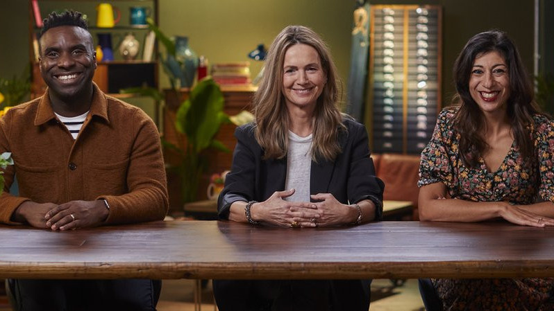 The judges on Great Cookbook challenge