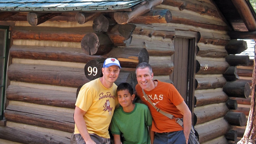 Pete, Kevin and Danny in 2011