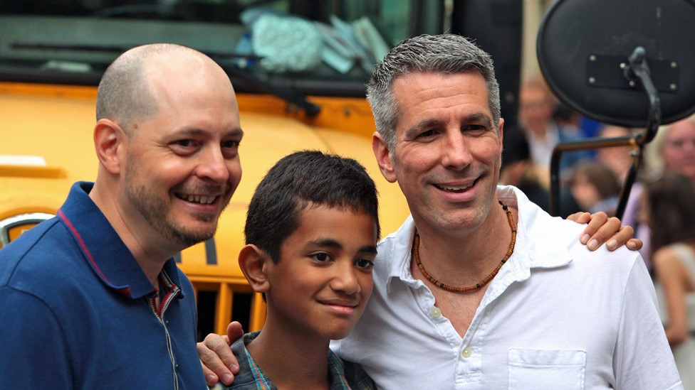 Pete, Danny and Kevin pictured in 2011