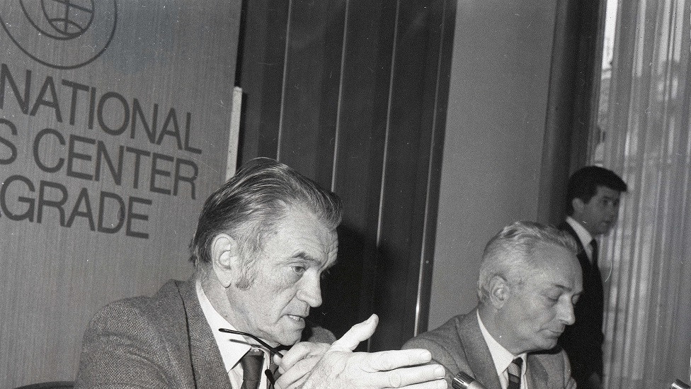 Dedijer na promociji knjige Novi prilozi za biografiju Josipa Broza Tita