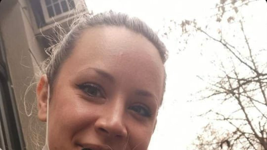 Sandra Brdar i maca Sneška