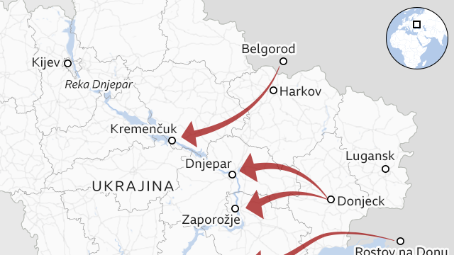 Rusija, opcija sa istoka