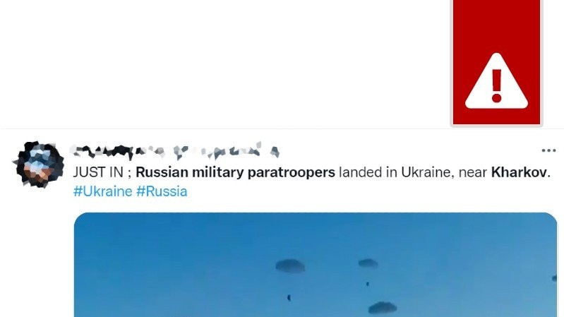Footage of Russian military exercises