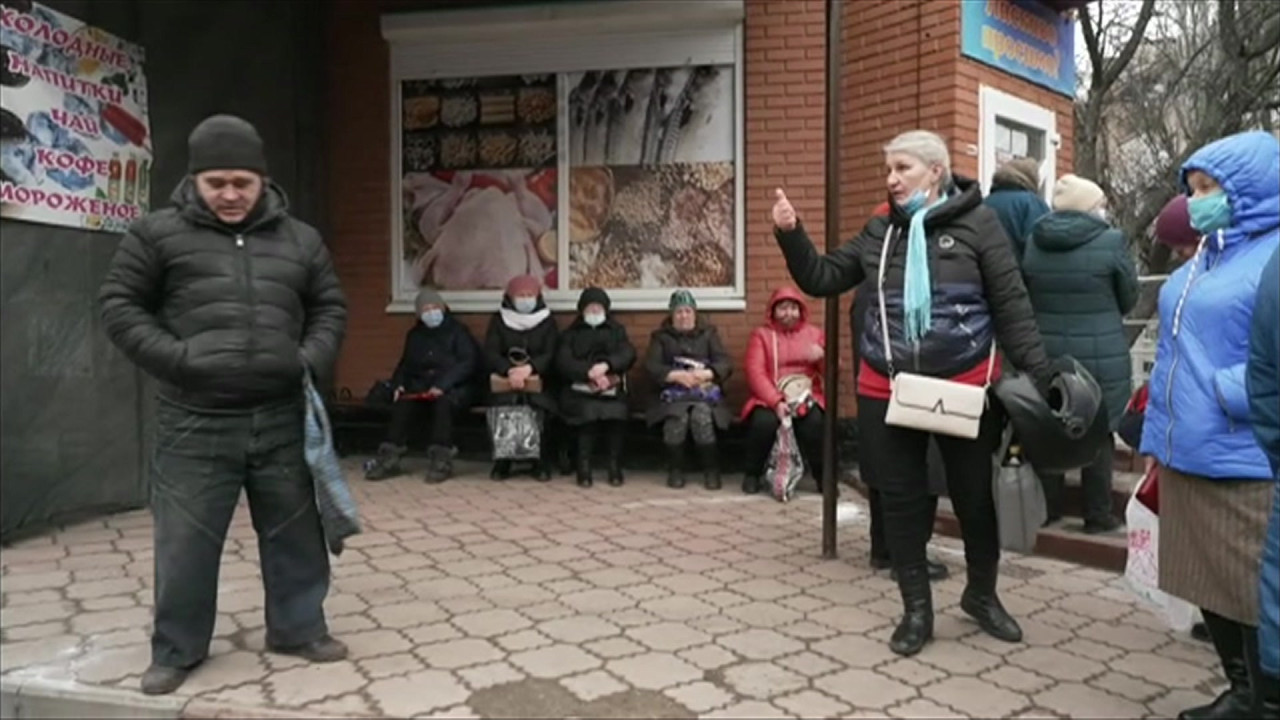 An argument about who is bombing whom, in Konstiantynivka