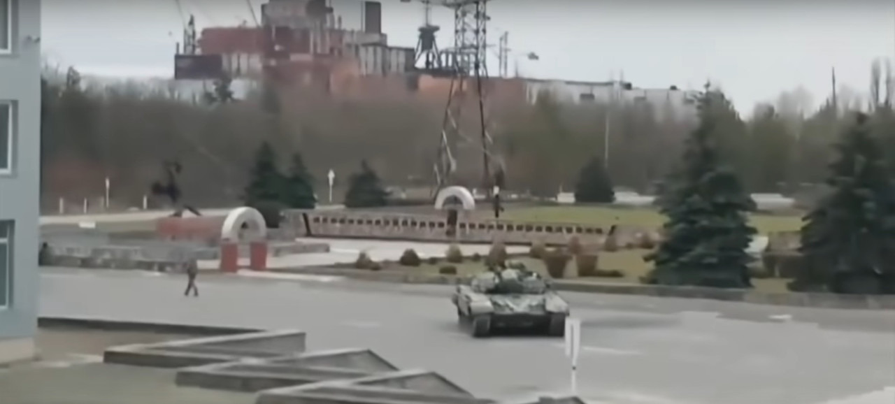 FOTO: Youtube screenshot (Rusi zauzeli Černobilj)

