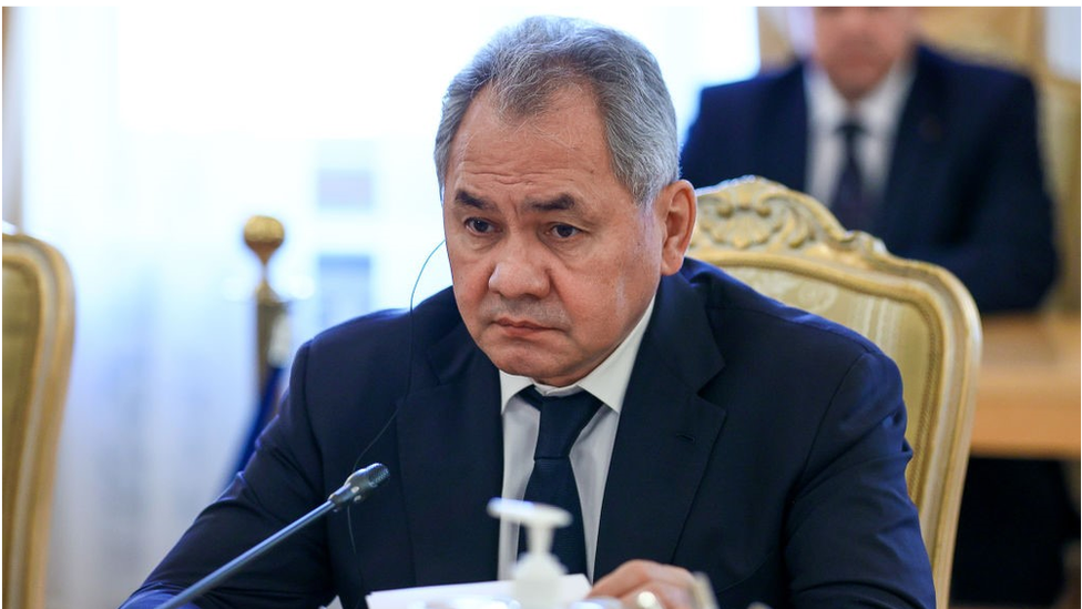 Russian Defence minister Sergei Shoigu