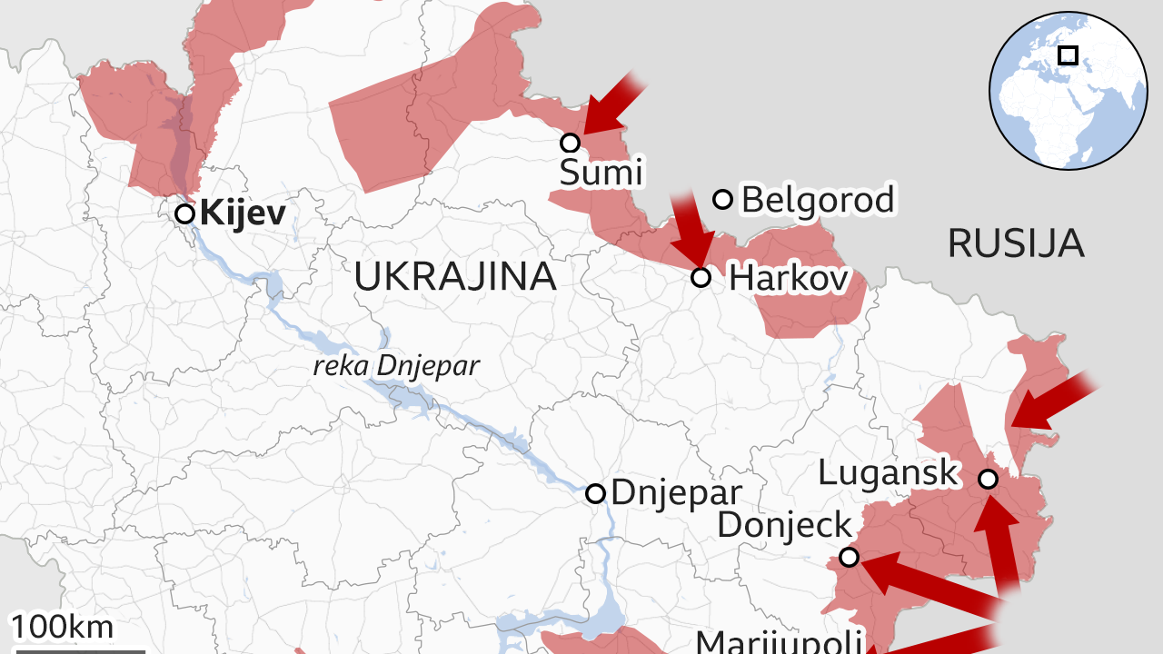 Ukrajina, Rusija, rat u Ukrajini, ruska invazija