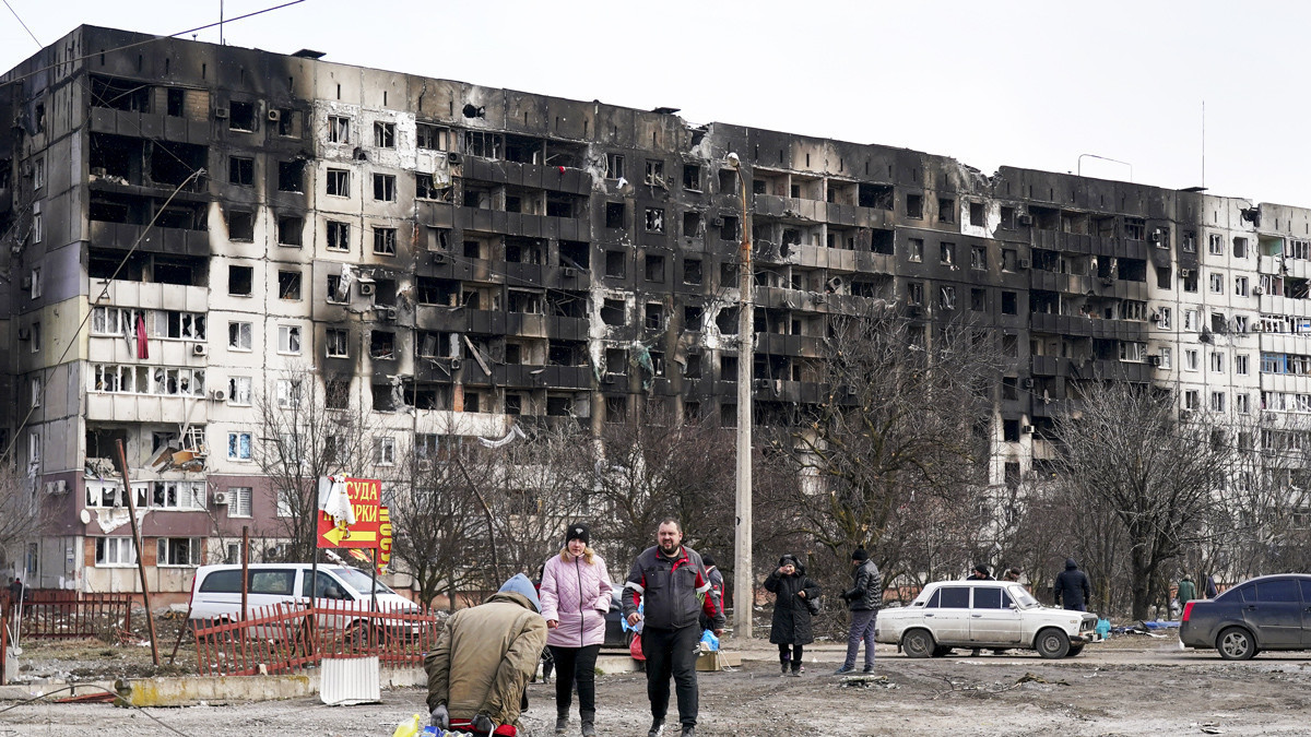 Mariupol, 20 March