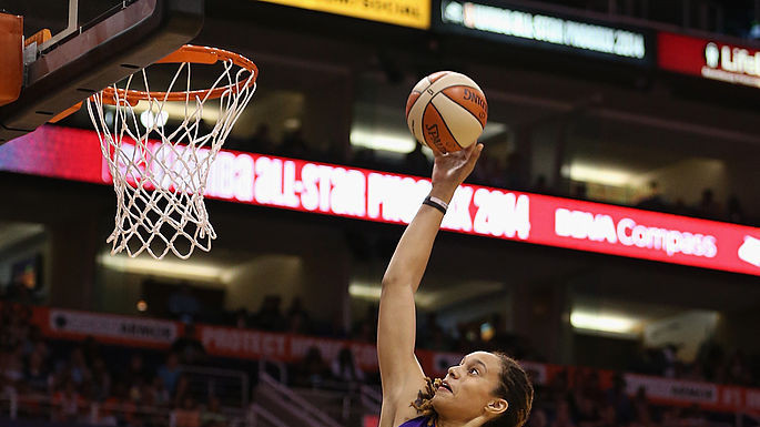 Grajner, zakucavanje, košarka, ženska košarka