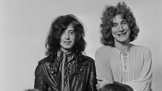 Grupna fotografija grupe Led Zeppelin, London, decembar 1968.