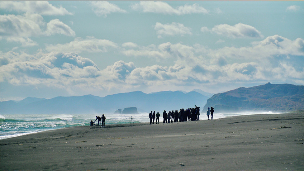 Na obali okeana Rosprirodnadzor održava konferenciju za štampu