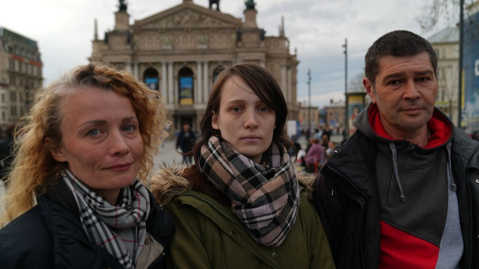 Olena, Sofia and Oleksandr