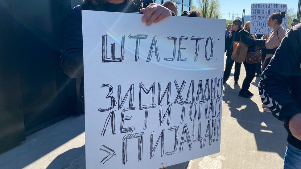 pijaca, protest, pijačni prodavci, prodavac