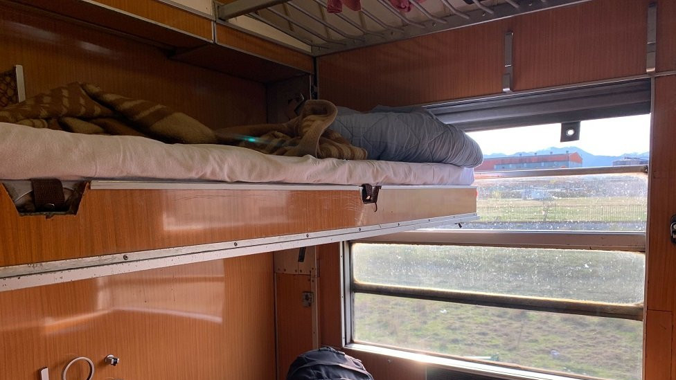 Unutrašnjost dvokrevetnih spavaćih kola