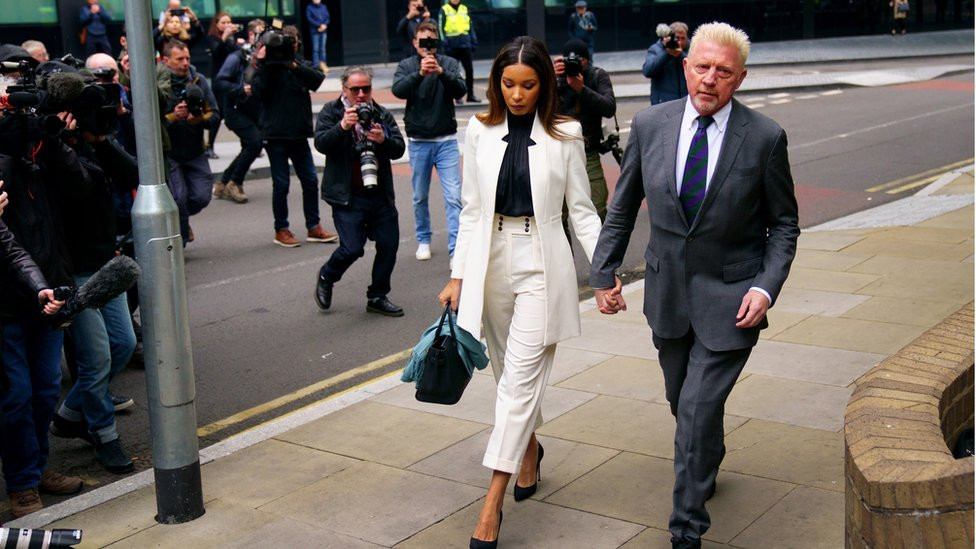 Boris Beker sa parnerkom Lilijan de Karvaljo Monteiro