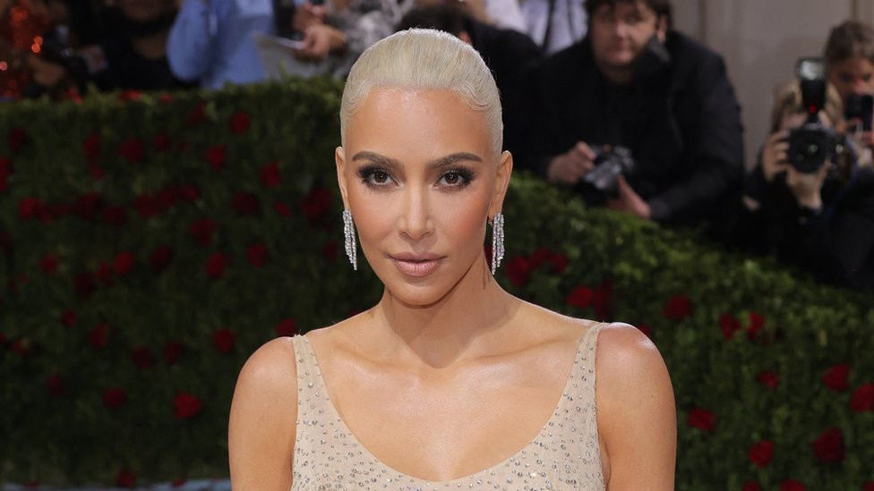 Kim Kardashian at the Met Gala