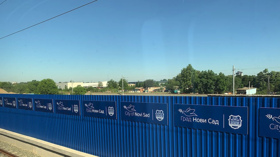 ulazak u Železničku stanicu Novi Sad