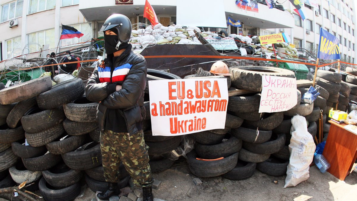 pro-ruski aktivisti 2014. godine