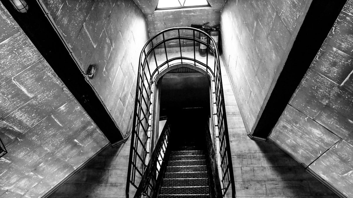 unutrašnjost vodotornja