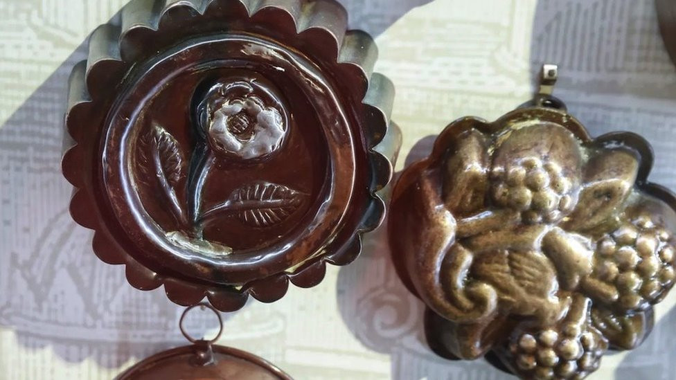 U muzeju su izloženi najrazličitiji kalupi za puding, koji datiraju još od 1700.