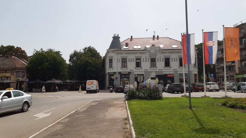 foto/T.S. grad Požarevac kružni tok centar