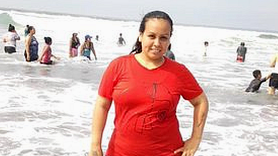 fotografija Sintije na plaži