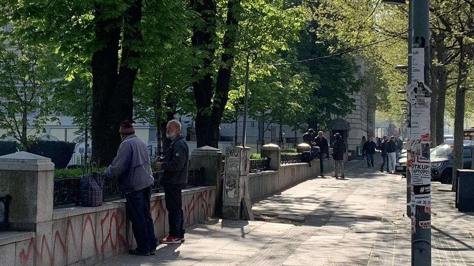 zidari kod Vukovog spomenika