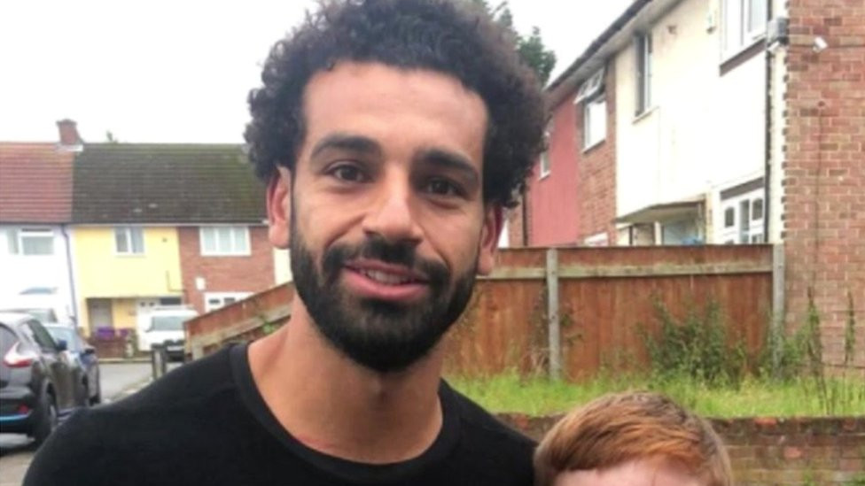 Mohamed Salah and Louis Fowler
