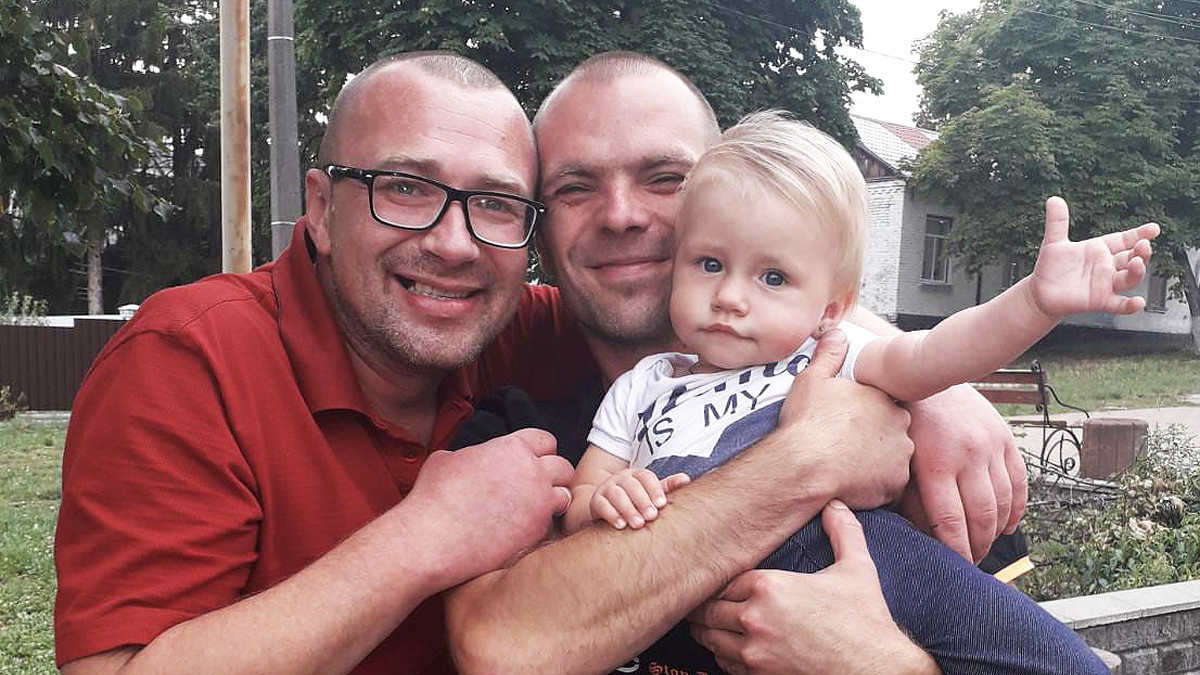 Ivan (levo) sa prijateljem Svjatoslavom Turovskim i Ivanovom ćerkom Zlatom