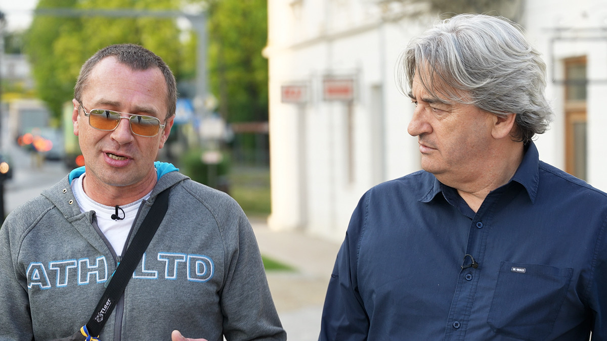 Ivan Skiba sa Fergalom Kinom u Poljskoj