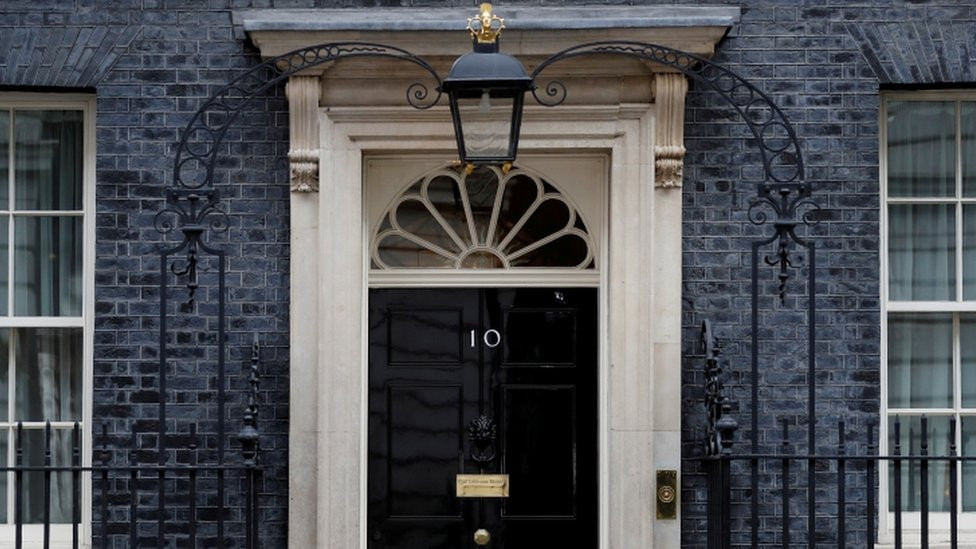 10 Downing Street front door