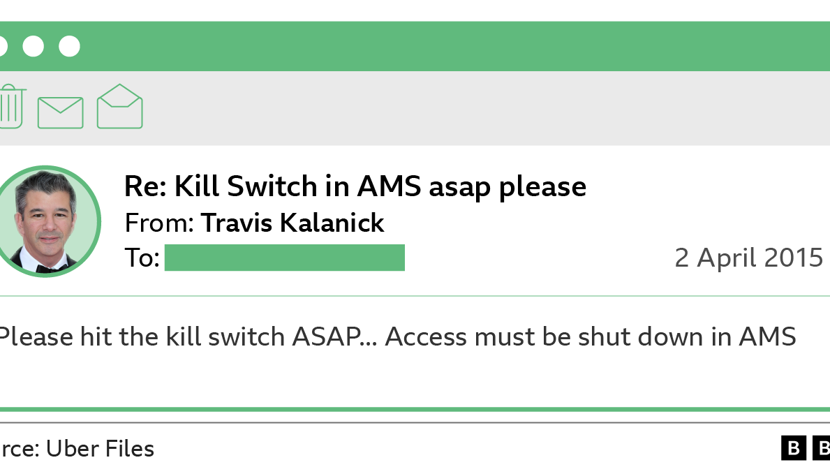 message from Travis Kalanick re: Kill Switch
