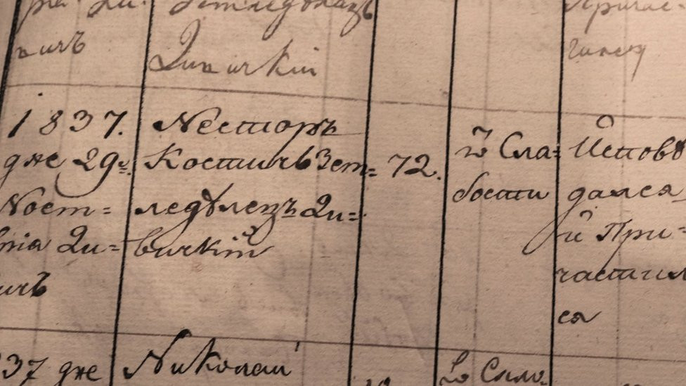 Izvod iz knjige umrlih