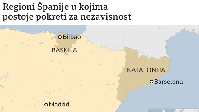 mapa Španije