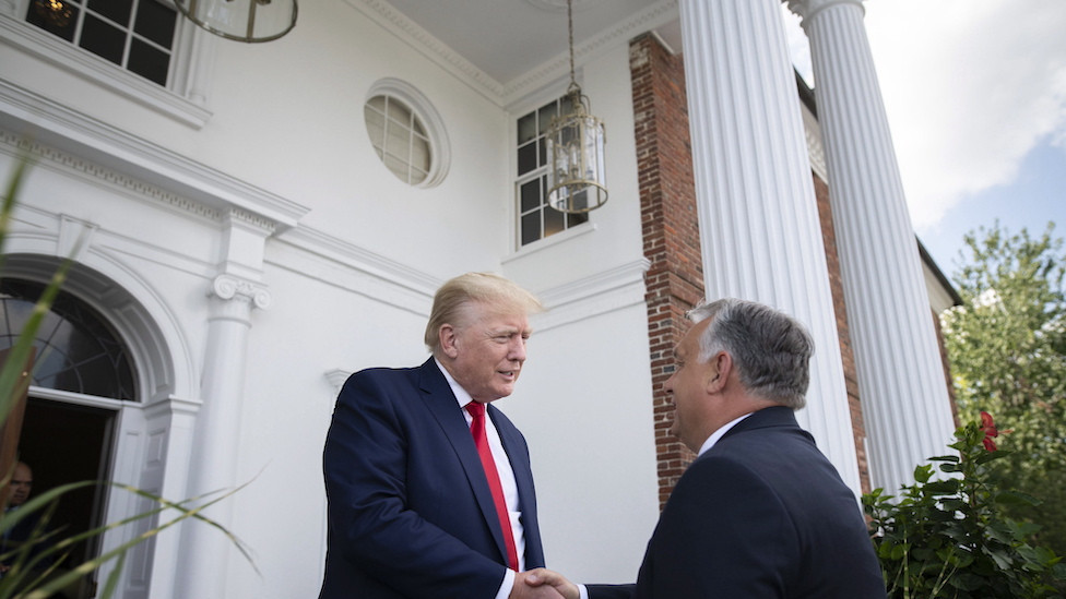 Tramp je u utorak primio Orbana u svom domu u Nju Džersiju