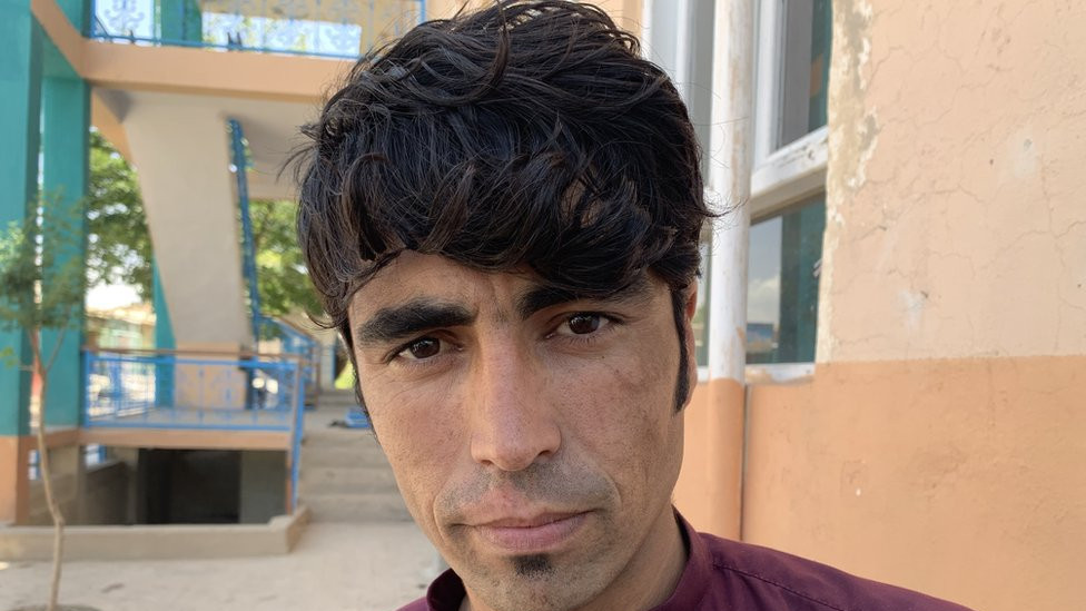 Tile-maker Samiullah in his village of Padkhwab in Logar province