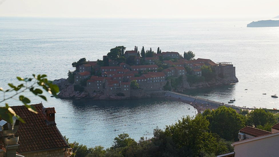 Pogled na Sveti Stefan